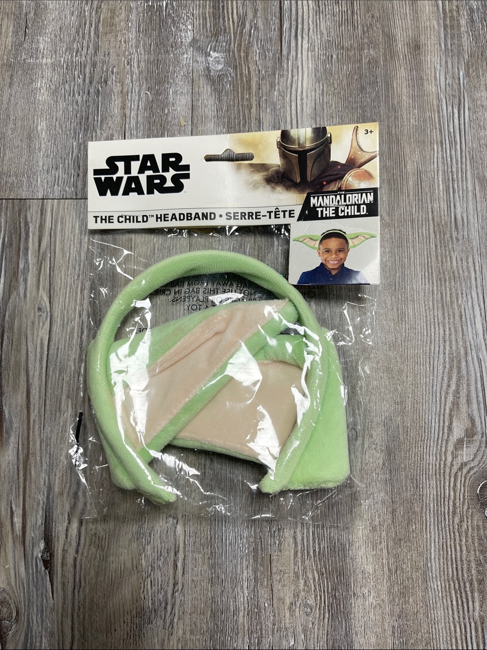 Star Wars The Child Plush Headband in Mint Green and Cream